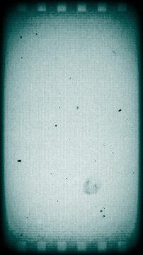 Vertical Vintage Film Overlay Animation