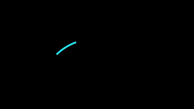 Growing business arrow on black. Profit arow. Business concept, growing chart. Concept of sales symbol icon with arrow moving up. Economic Down