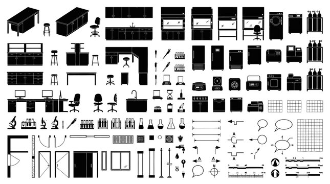 Various office furniture and supplies.