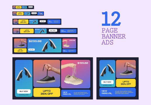 Fashion Banner Ad Set