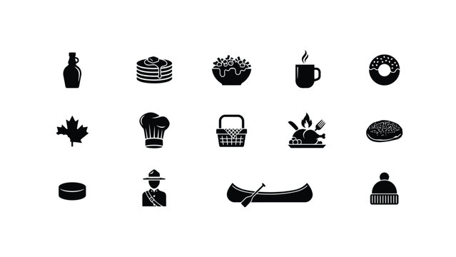 Maple syrup glass jug icon representing natural sweetener for breakfast pancakes waffles.