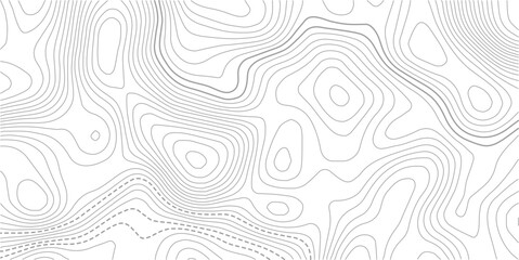 Topographic map background geographic line map with elevation assignments.topographic contour background. Topography background. Vector banner. Topo, Business concept. Vector illustration.  © NAZMA