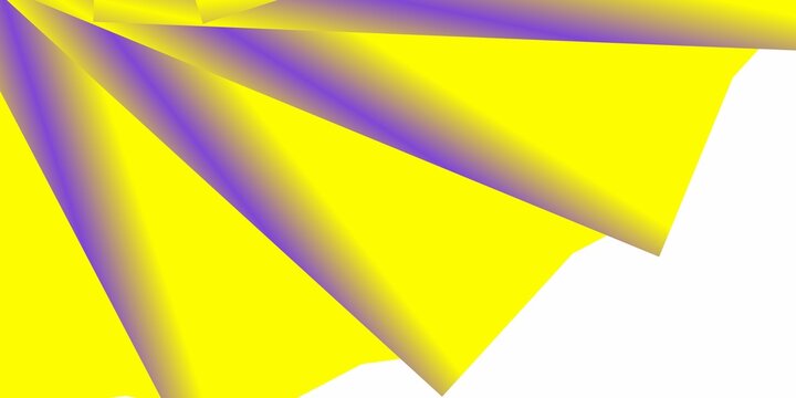 yellow purple GRADIENT pattern background with dynamic simple art shape 