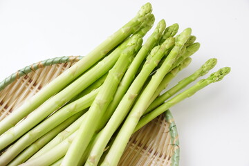 生アスパラ食材 © photosomething
