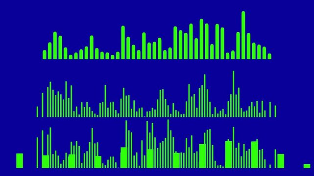 sound waves. Abstract music wave, radio signal frequency and digital voice visualisation. Tune equalizer vector set. Monochrome volume audio lines, sound waves rhythm isolated on white background