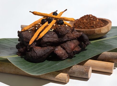 Smoked Beef Mizo Style