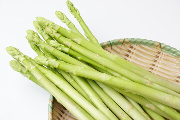 生アスパラ食材 © photosomething