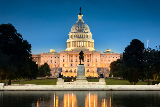 Capitol building in Washington DC USA
