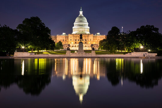 Capitol building in Washington DC USA