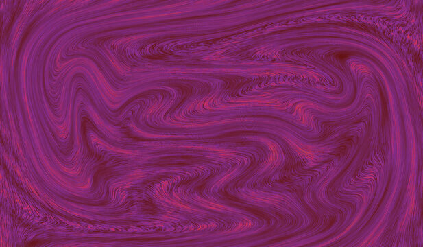 Vibrant purple and pink swirling pattern with wavy lines and abstract shapes swirl. Resizable and editable.