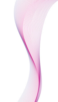 Elegant Gradient Ribbon Background Vector Illustration