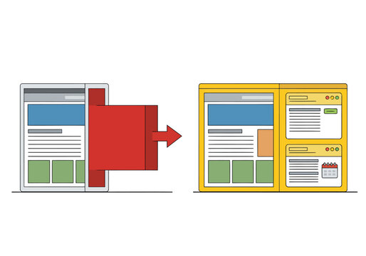 Two contrasting data visualization concepts are compared: an unmonitored segmentation block and a structured, managed batch-scheduling asset.  Illustrates a hazard vector and template infrastructure.