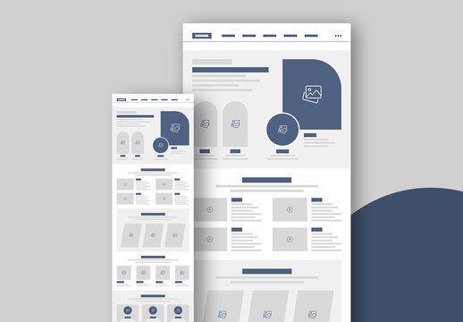 Wireframe Template Layout