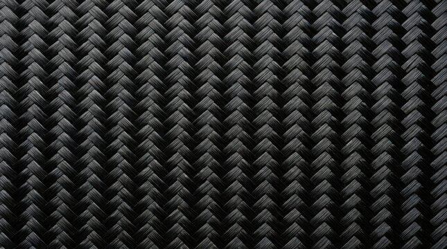 High Resolution Carbon Fiber Texture Background Featuring a Detailed Black Woven Pattern Ideal for Automotive Engineering Design and Modern Industrial Technology Projects