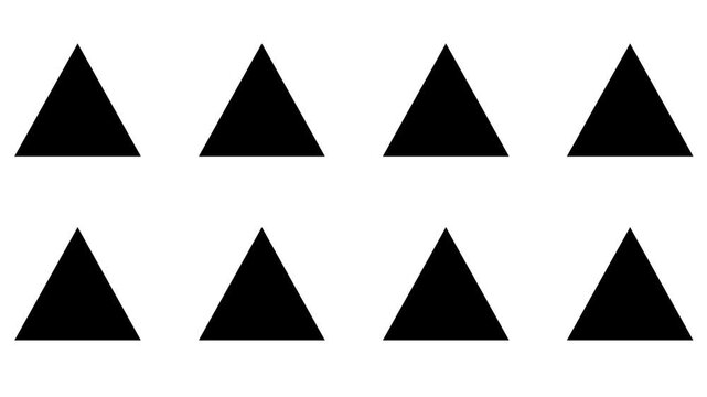 Minimal Black Shape Morphing Motion Background