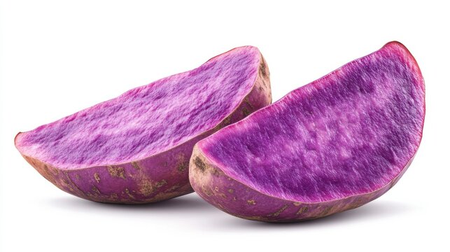 Sweet potato,Bakery menu with Ube frosting texture background,whipped cream,PopularTrendy Purple Coffee Shop,plant based recipes,sweet potato,superfood,menu and banner,Healthy and wellness concept.