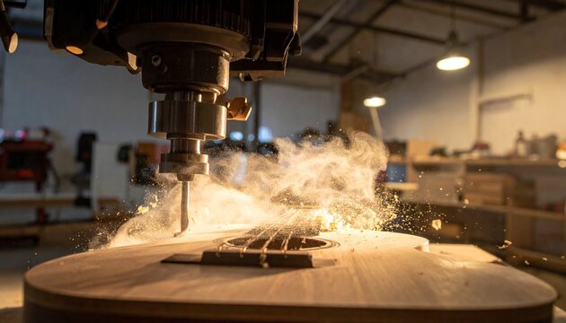 Industrial metal casting molten steel pouring process.