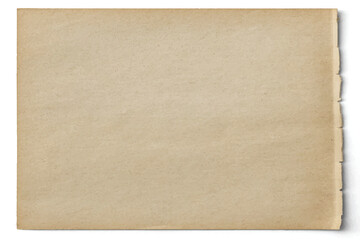 Naklejka premium Old parchment paper texture background. Banner