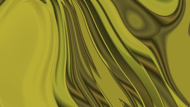 Texture Background Olive Green Metallic Satin Fold Drape Smooth Luxurious Abstract Design Surface Flow