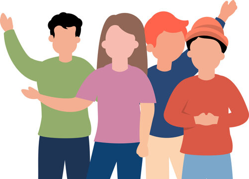 International Friendship Day Illustration