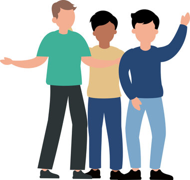 Friendship Day Illustration