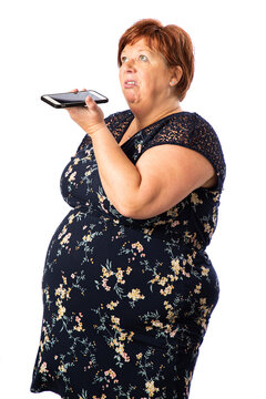 Woman talking on the phone