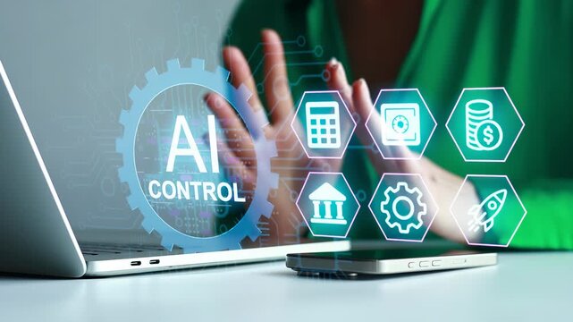 Control of AI technology influences how people interact with devices and access information at work.