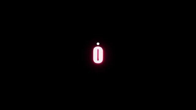 White Neon Circular Loading Spinner Animation on 5 secend  Black Background