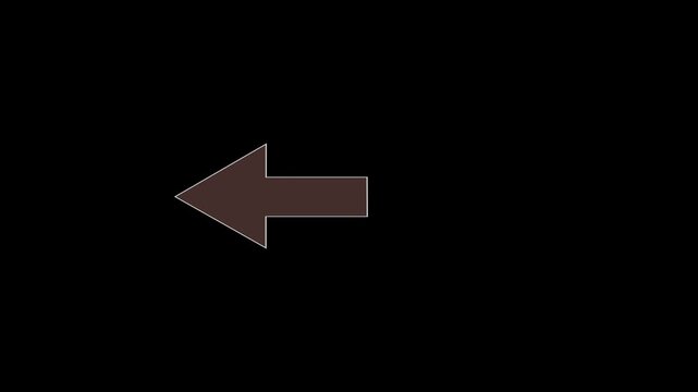 left arrow diye title deo adobe stock er jonno.Clean Left Arrow Pointing Direction Vector Graphic.Modern Return Back Button Left Arrow Vector DesignNeon Glowing Left Arrow Symbol for Gaming Interface.