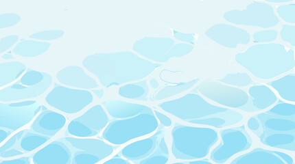 Obraz premium Clean flat vector illustration of blue water ripple texture with bright sunlight reflections shimmering on the surface, ideal for nature and lifestyle commercial design projects.