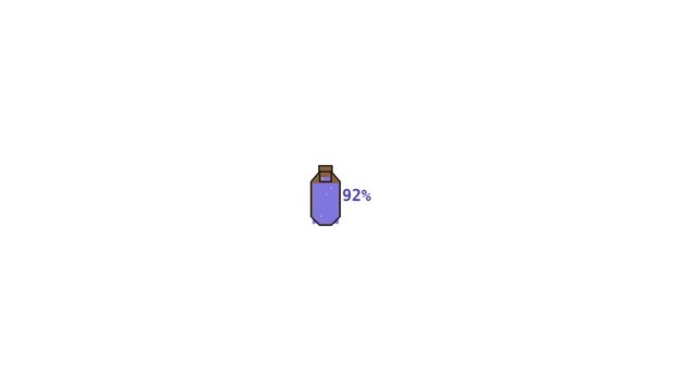 Pixel Potion Progress Bar RPG Fantasy Game Loading Animation UI