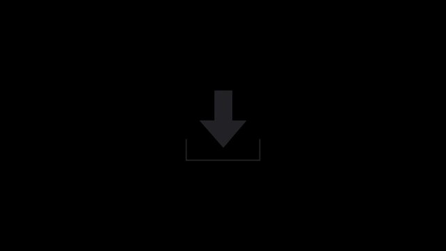 Modern Save Icon Vector for UI UX, Web and Mobile App Interface. 4k video... Minimalist Save Icon Vector for UI and Mobile App. 4k.