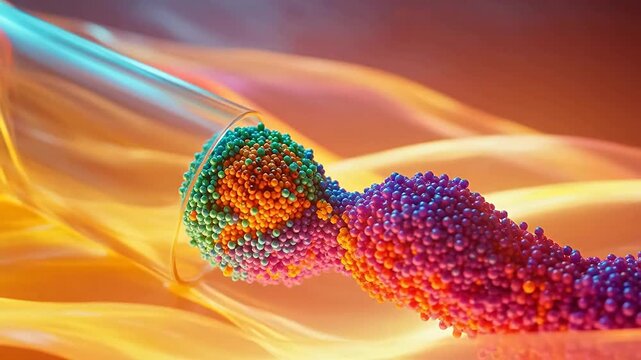 Nanoparticle-biomolecule Merger in Suspension, Macro Flow
