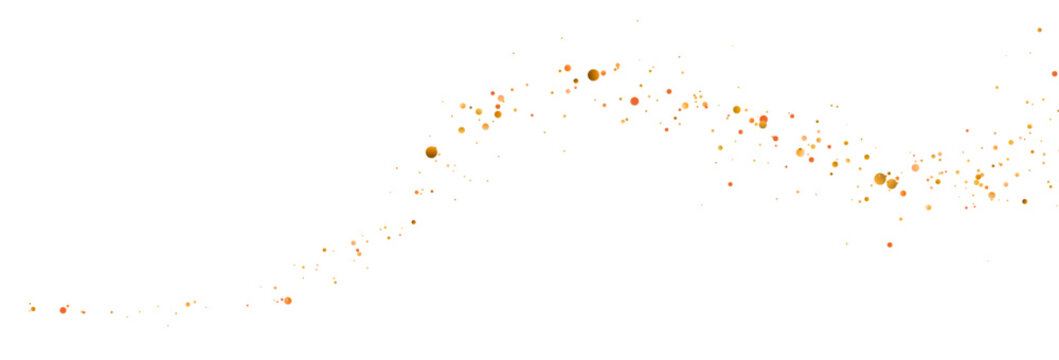 Luxury gold shimmer bloom with sparkling stardust fragments and glowing abstract beauty. vector