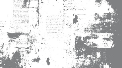 Fototapeta premium Aged textured paper with faded handwritten text and ink splatters