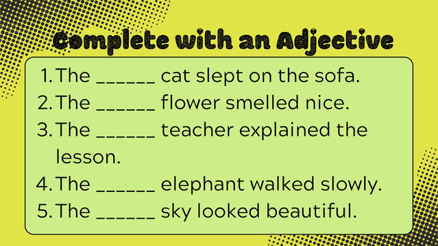 Educational English grammar quiz for language skill development, presenting multiple-choice questions on adjectives, adverbs, and gerunds for academic assessment and learning