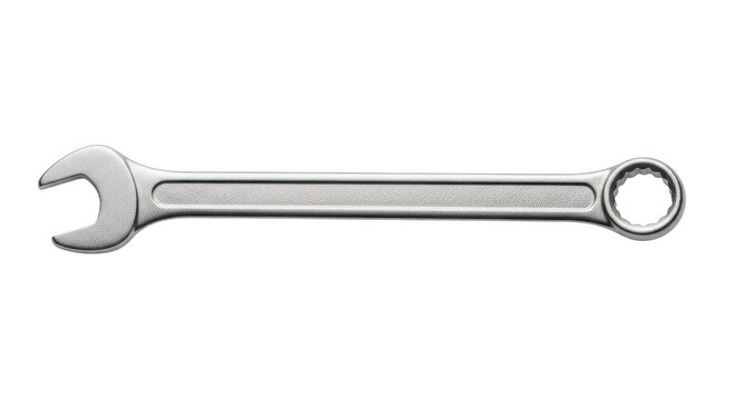 Adjustable crescent wrench with open jaw