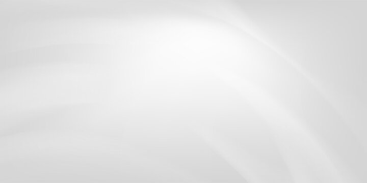 Silver background widescreen header abstract illustration design, abstract luxury white gradient background, texture paper glossy art white backgrounds used for display product ad and website template