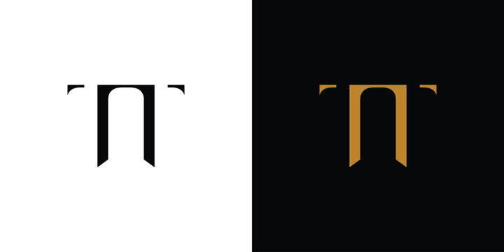 Modern and elegant TT logo design