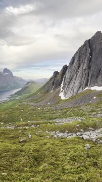 Segla Mountain on Senja Island, Northern Norway