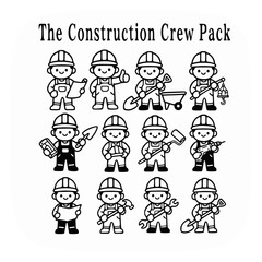 Fototapeta premium The Construction Crew Pack