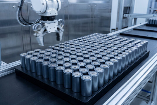 Robotic system sorting lithium battery cells