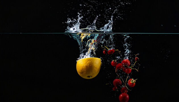 Fruit Splash Underwater
