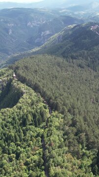 Mountain Tops in Valley