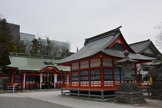 長野県 松本市の深志神社