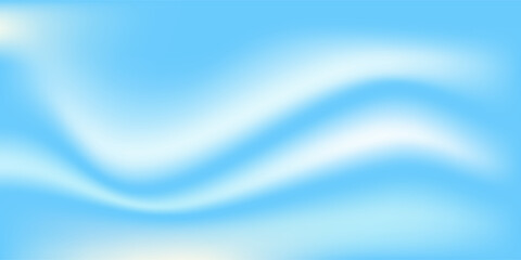 Naklejka premium Light blue limbo background, Blue gradient abstract background scene studio, Empty room for modern stylish design and presentations