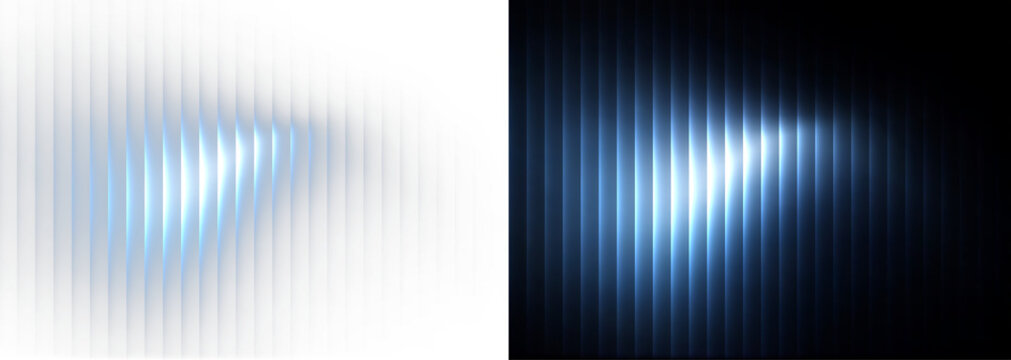 Glass ripple background with iridescent neon and geometric blur pattern for abstract design, modern wallpaper and creative composition use.