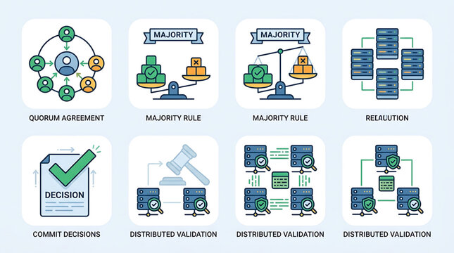 The RJ_UPG16X_VF illustration depicts a detailed network architecture with various interconnected nodes and decision-making processes.