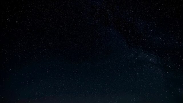 Stunning night sky filled with stars and the Milky Way galaxy. A breathtaking view of the universe, perfect for astronomy enthusiasts and nature lovers