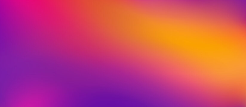 UV gradient background, leak and disco neon light pattern of abstract purple, pink, orange color waves. Ultraviolet and visible spectrum light gradient background from UV to rainbow colors gradation